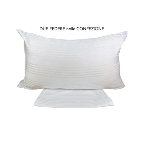 FEDERA QUEEN per cuscino letto Maxi Misura cm. 55 X 160 Bianco