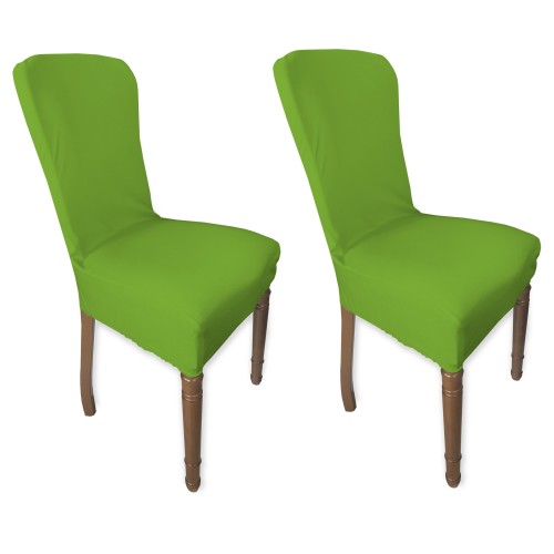Funda de silla elástica verde