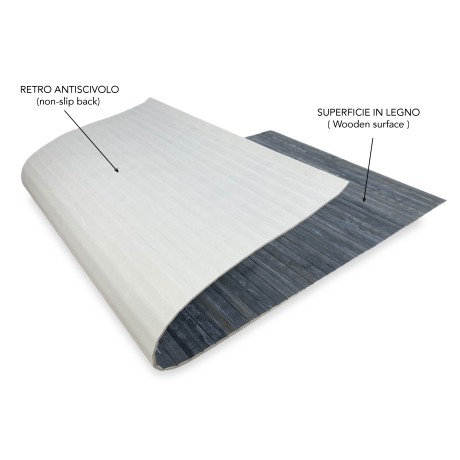 KITCHEN RUG IN WOOD bamboo...