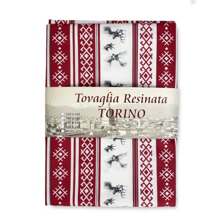stain-resistant tablecloth in Tyrolean style