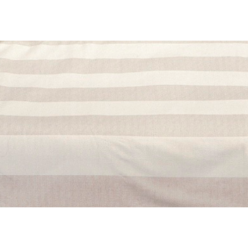 Détail en tissu de la housse de couette rayée - Qualité italienne, douce et résistante