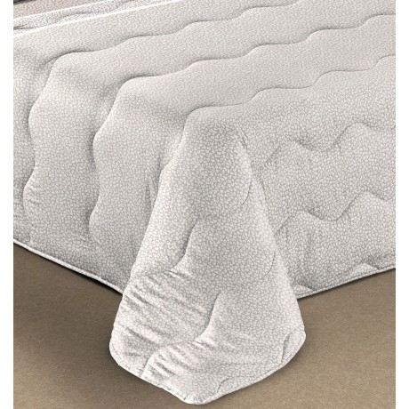 Couette de lit imprimée teinte sur beige