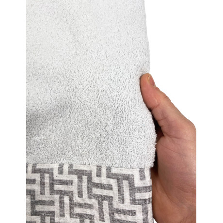 Modern Grey Pure Cotton Towels