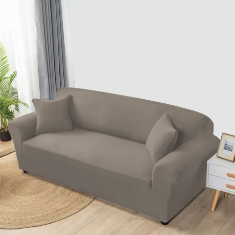 Sofabezug in Taubengrau-Beige