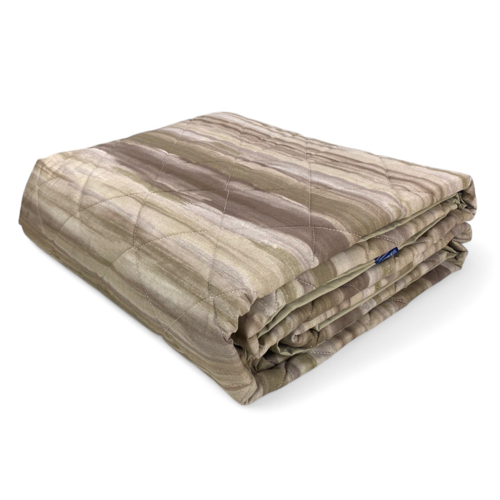 Kot Beige Brushed Quilt - Gesteppte Tagesdecke für die Zwischensaison - 100% Baumwolle - Made in Italy Kot Beige Brushed Quilt - Gesteppte Tagesdecke für die Zwischensaison - 100% Baumwolle - Made in Italy