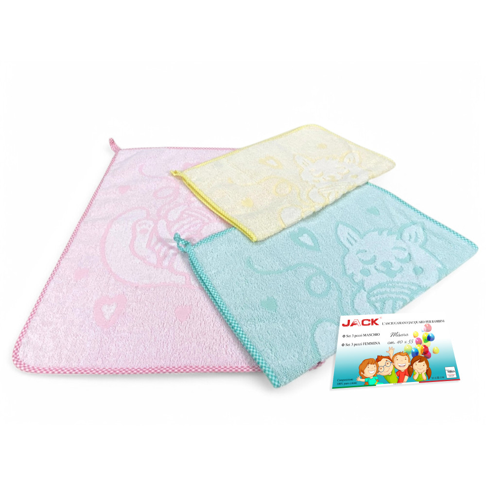 Frotteehandtücher Jack Kindergarten weiblich Frotteehandtücher Jack Kindergarten weiblich