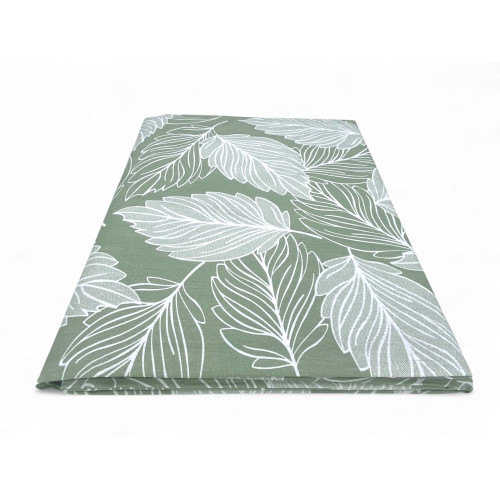 Housse polyvalente en coton vert 2 carrés