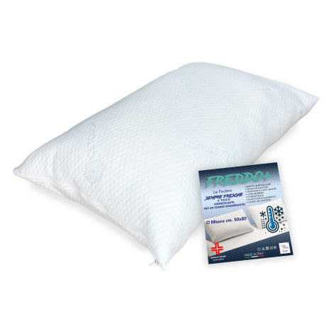 Refreshing Ice-Touch single pillowcase 50x80 cm in thermoregulating fabric