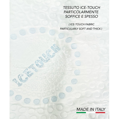 Taie d’oreiller rafraîchissante Ice-Touch sur l’oreiller de lit