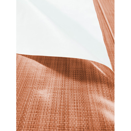 Dos nappe orange – Détail polaire antidérapant pour la protection de la table