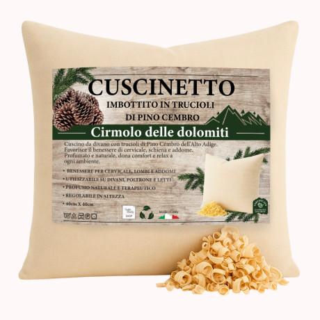 Cuscino in Pino Cembro...