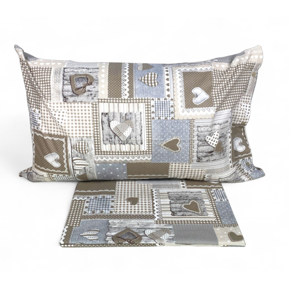 Tyrolean duvet cover aprica beige hearts Tyrolean duvet cover aprica beige hearts