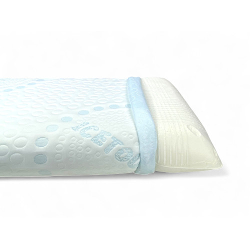 Interior de viscoelástica cervical viscoelástica, con funda desenfundable