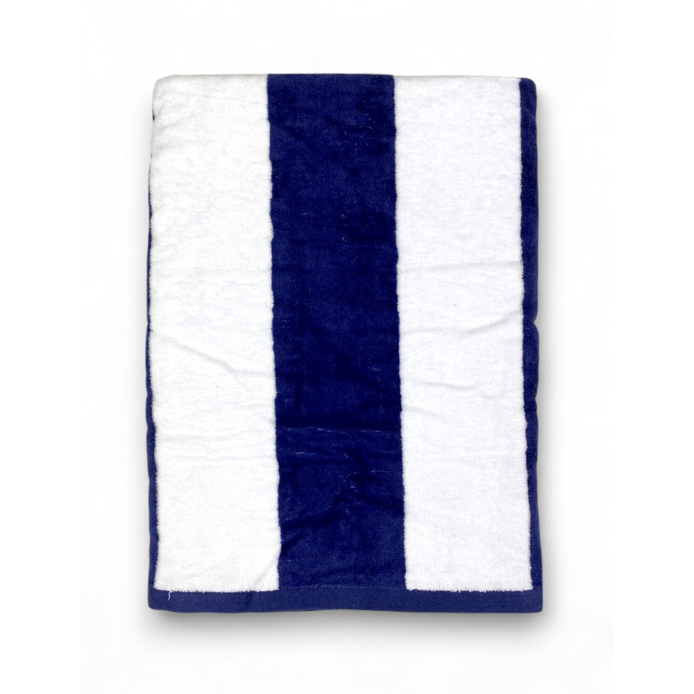 Forte dei Marmi blue striped jacquard beach towel 90×165 cm in cotton terry cloth Forte dei Marmi blue striped jacquard beach towel 90×165 cm in cotton terry cloth