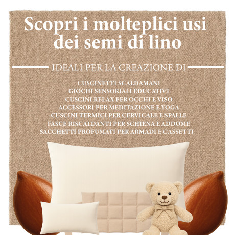 Graines de lin naturelles...