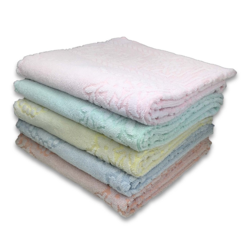 Set di asciugamani in puro cotone 70x120