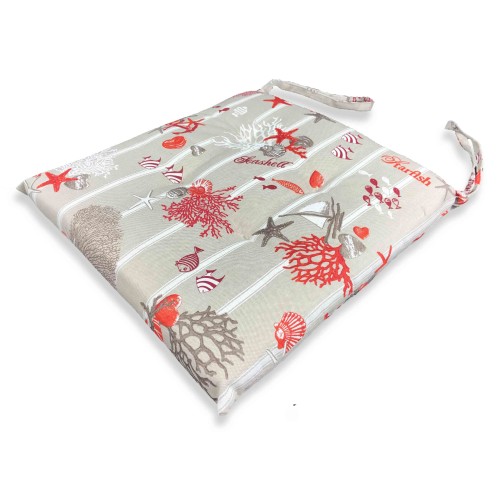 FUNDA DE SILLA MORBIDENE MARE MARINO ROJO