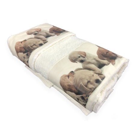 TOWEL SET DOG DOGS DOGS DOGS