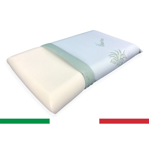 KISSEN MEMORY FOAM KISSEN ALOE VERA BEZUG