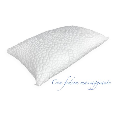DAUNEX GOOSE ISSIMO FEDERKISSEN MIT TEXFAMILY MASSAGEKISSENBEZUG