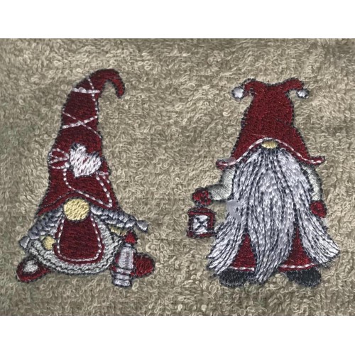 TYROLEAN TYROLEAN TOWEL SET ELF ELF DOVE GREY