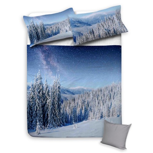 FUNDA NÓRDICA SERIE DIGITY COTTON WINTER LANDSCAPE