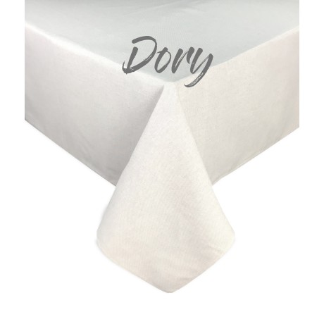 SOLID DORY TABLECLOTH BEIGE ECRU