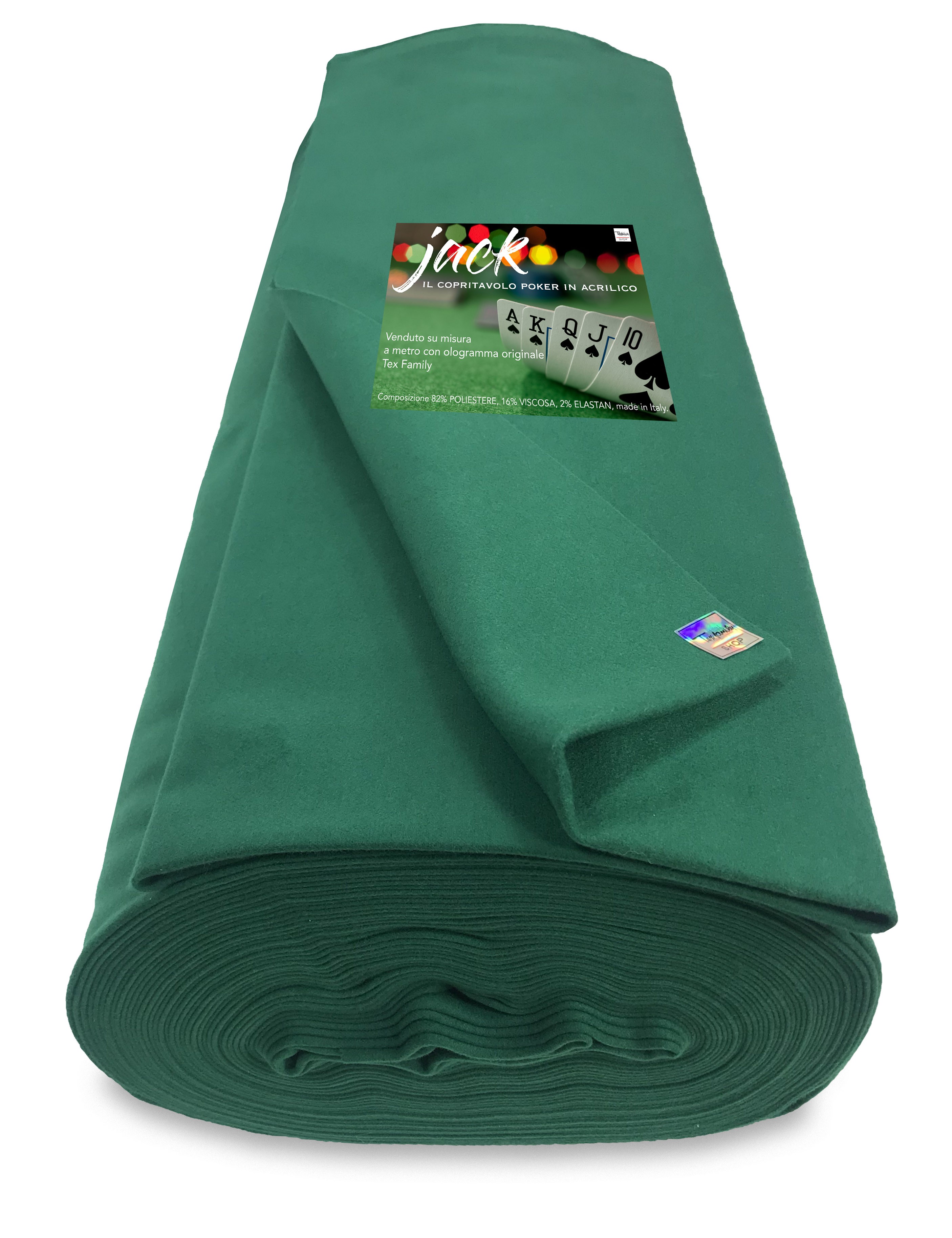 Panno da gioco Copritavolo per Poker Verde - dimensioni varie N633
