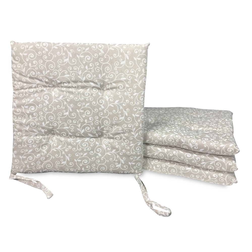 FUNDA SILLA MORBIDENE DORY ARABESQUE BLANCO FUNDA SILLA MORBIDENE DORY ARABESQUE BLANCO