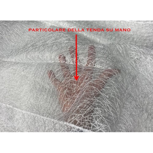 PAR DE CORTINAS BLANCAS DE CRISTAL DE HADAS
